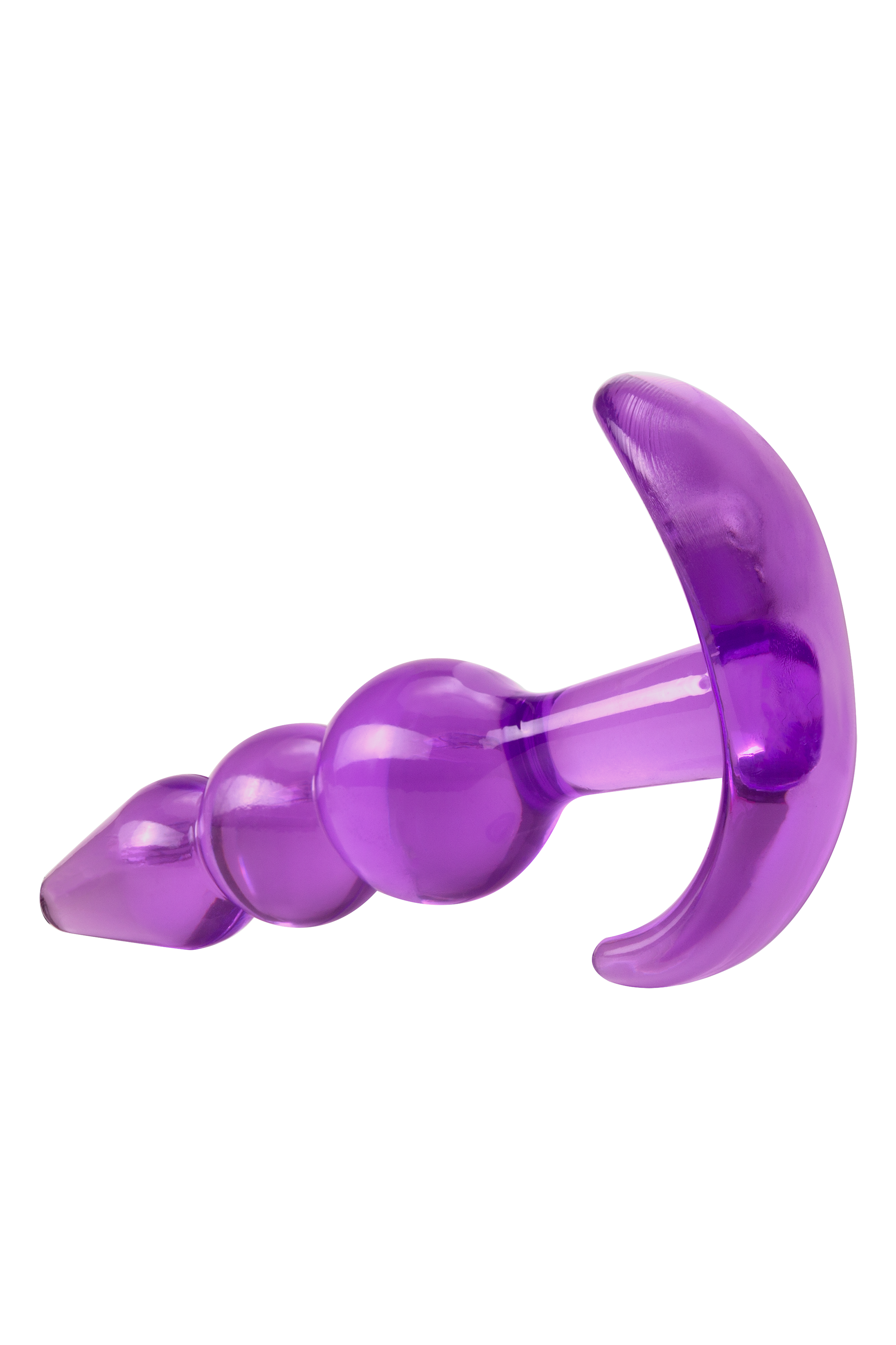 B YOURS PLUG ANALE A TRIPLA PERLA VIOLA