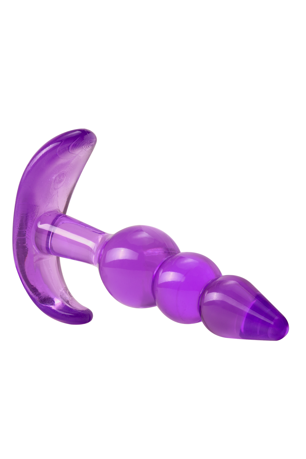 B YOURS PLUG ANALE A TRIPLA PERLA VIOLA
