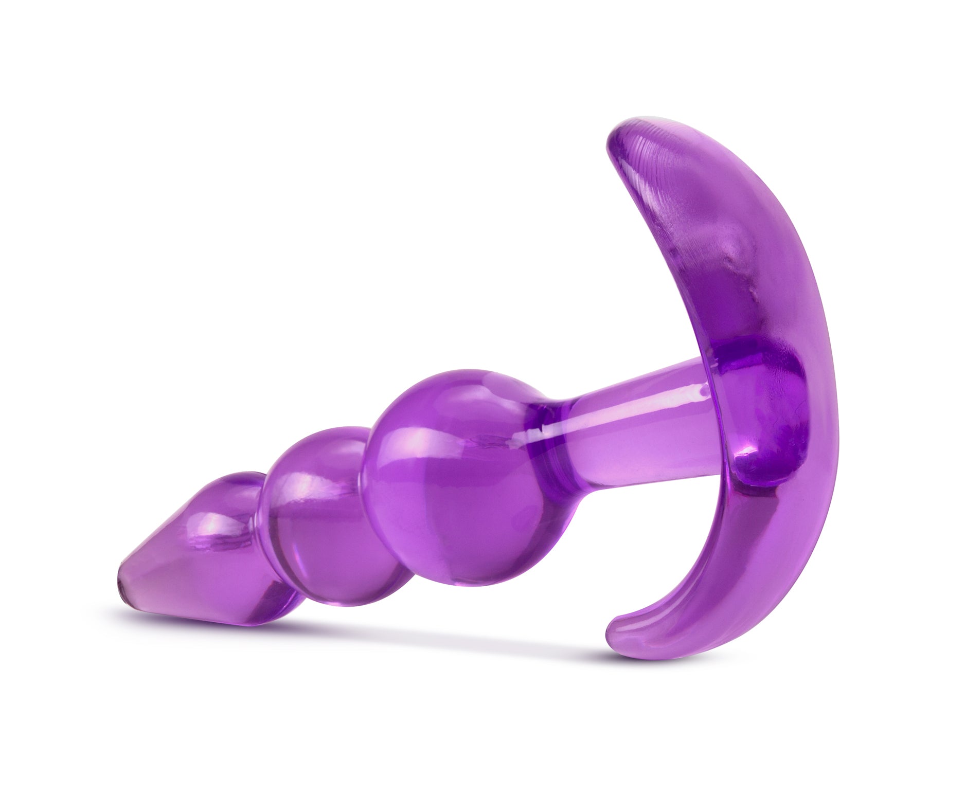 B YOURS PLUG ANALE A TRIPLA PERLA VIOLA