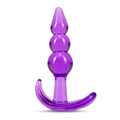 B YOURS PLUG ANALE A TRIPLA PERLA VIOLA