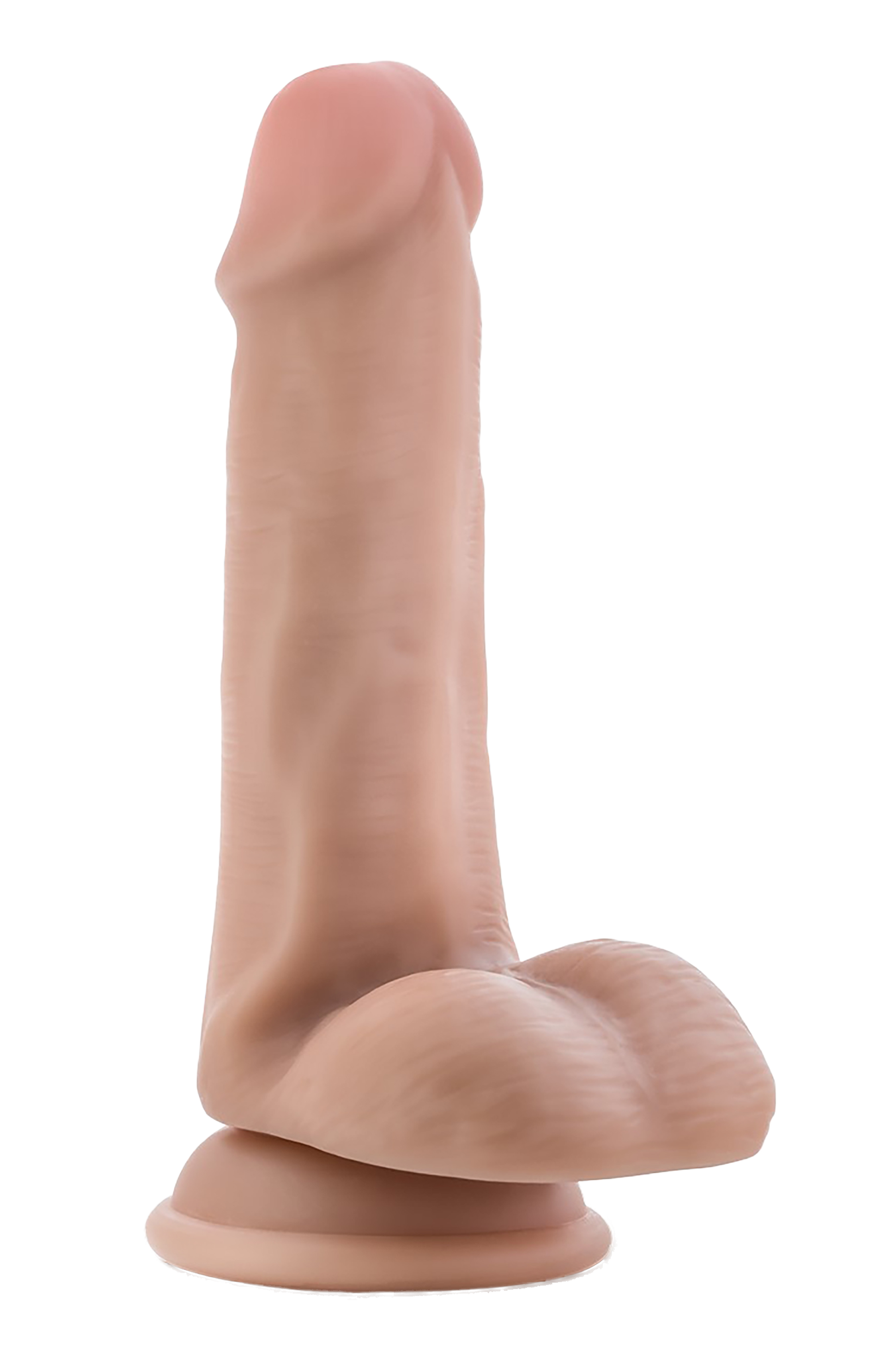 DR. SKIN DR. JEFFREY DILDO DA 6,5 POLLICI CON PALLE BEIGE