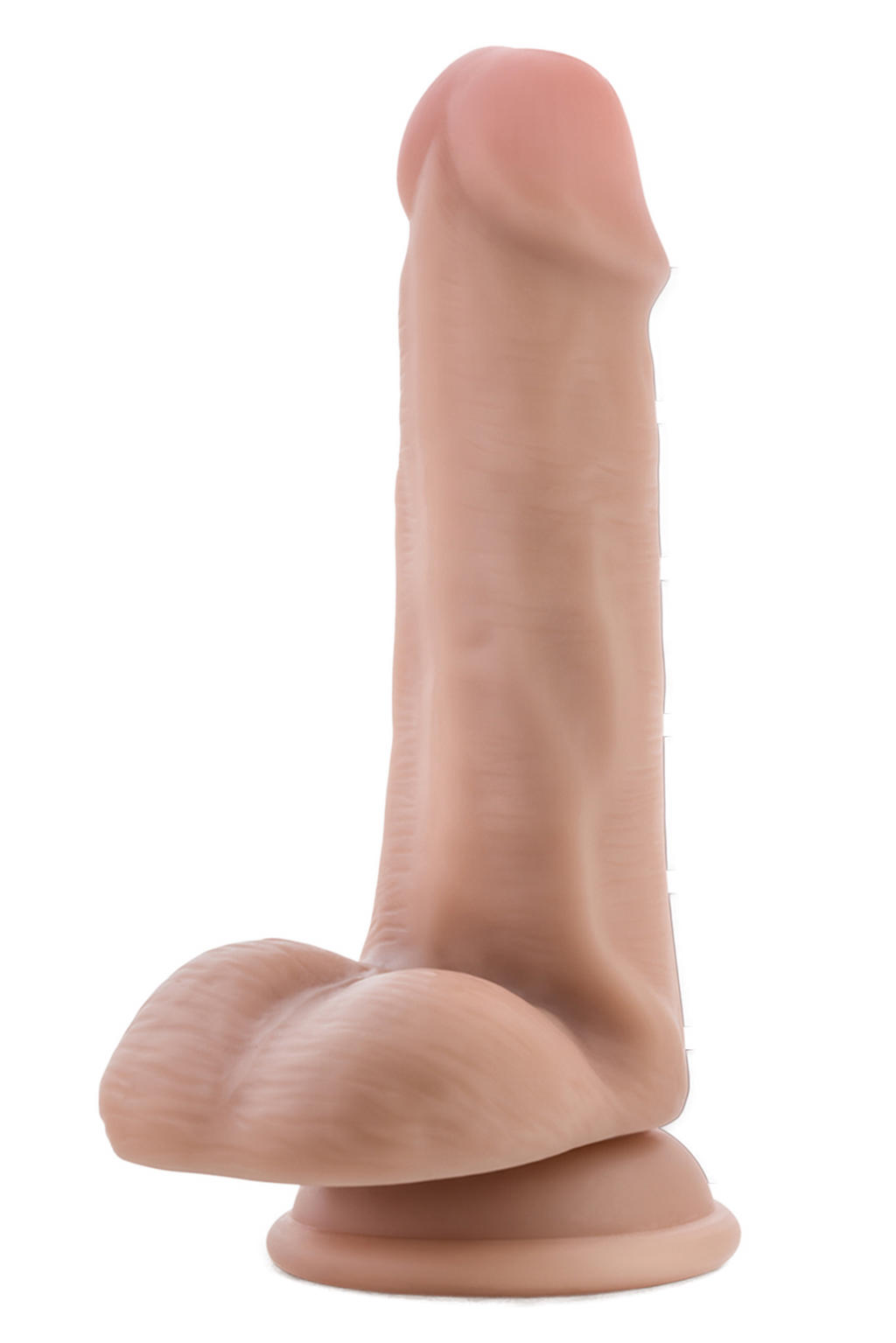 DR. SKIN DR. JEFFREY DILDO DA 6,5 POLLICI CON PALLE BEIGE