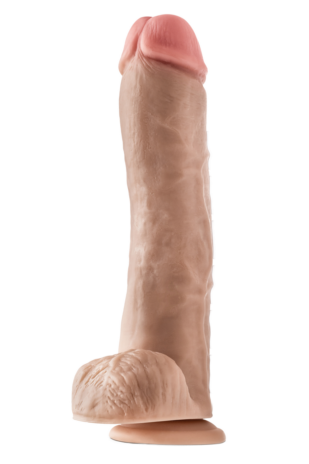 DR. SKIN MR. SAVAGE DILDO DA 11,5 POLLICI CON PALLE BEIGE