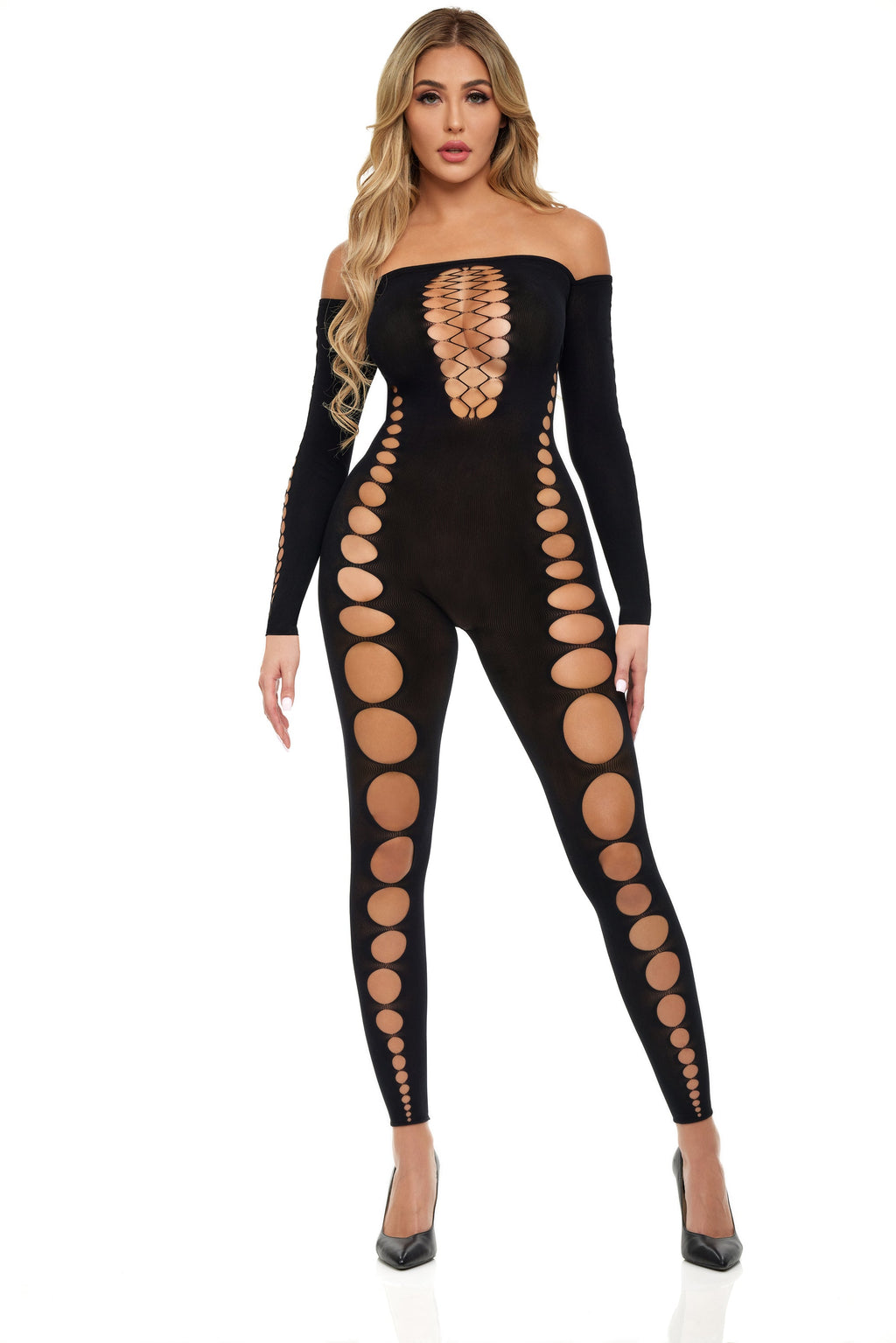 BODYSTOCKING NERO BOUJEE GANG, OS