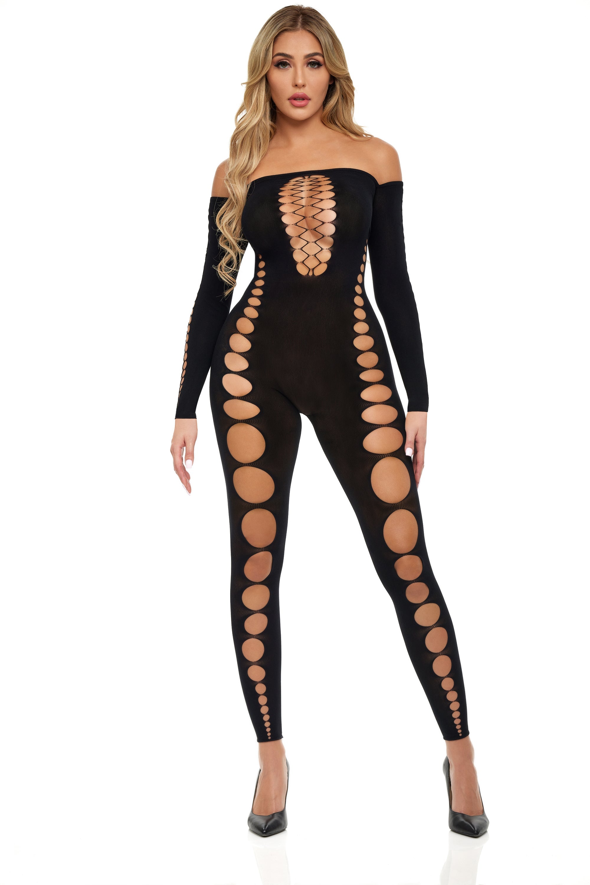 BODYSTOCKING NERO BOUJEE GANG, OS