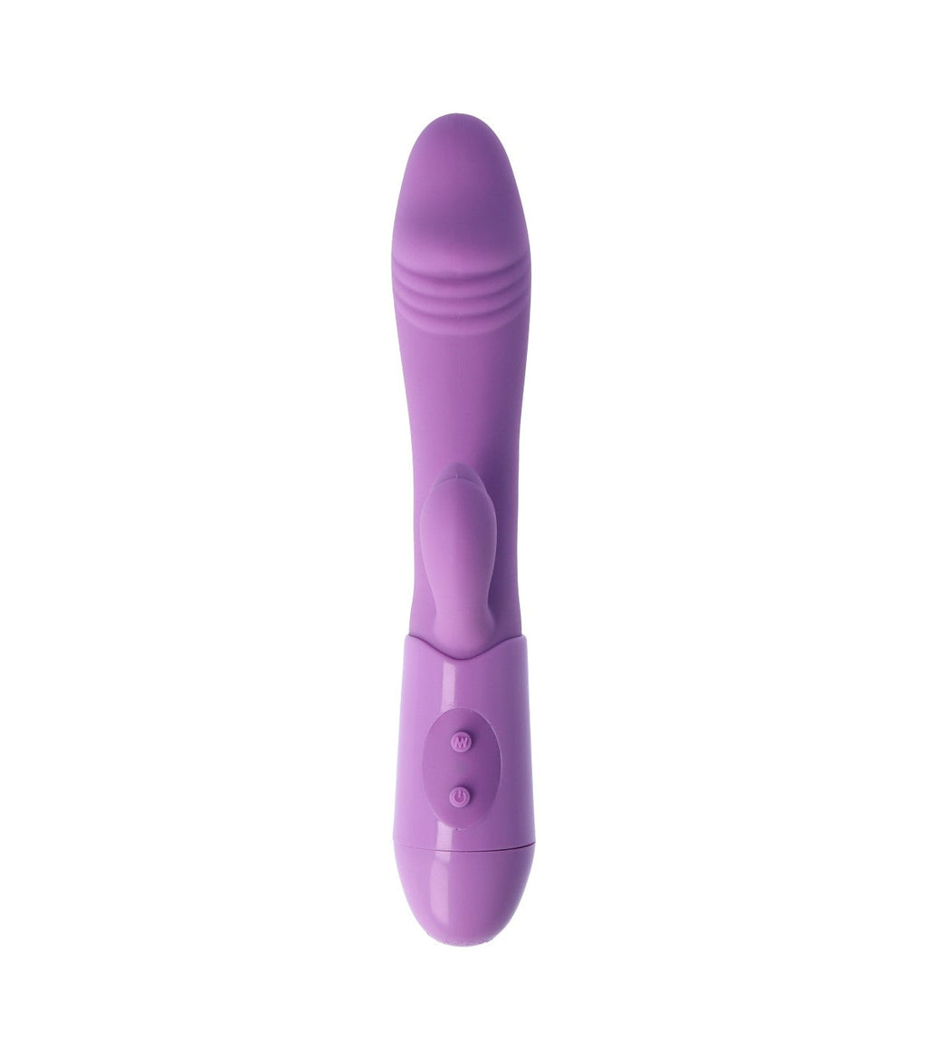 Nº 73 VIBRATORE CON STIMOLATORE VIOLA