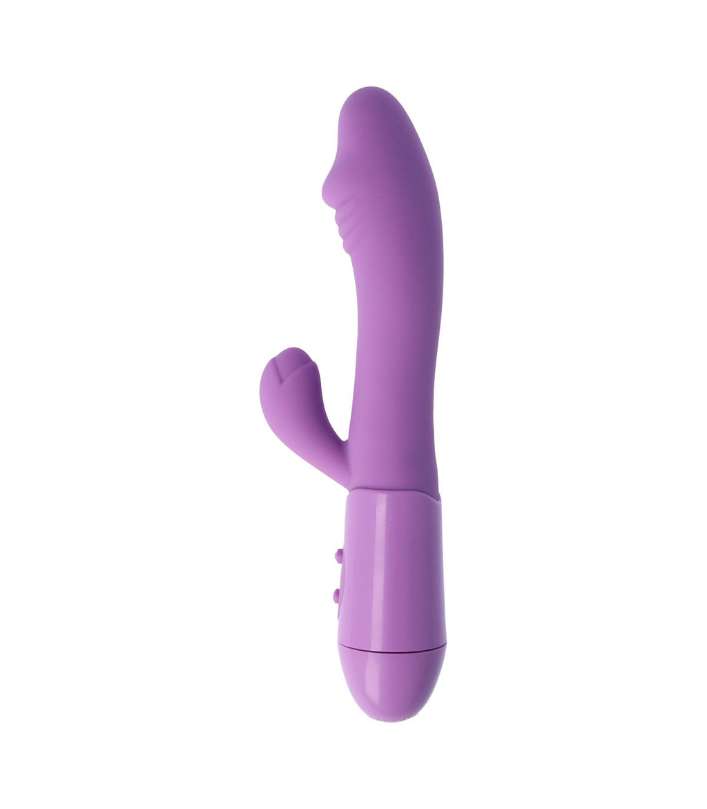 Nº 73 VIBRATORE CON STIMOLATORE VIOLA