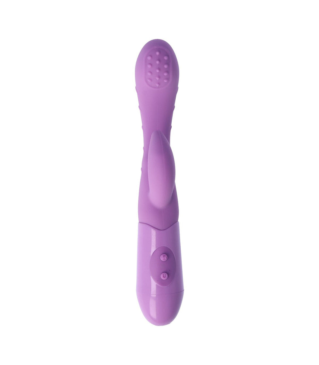 Nº 75 VIBRATORE PUNTO G CON STIMOLATORE VIOLA