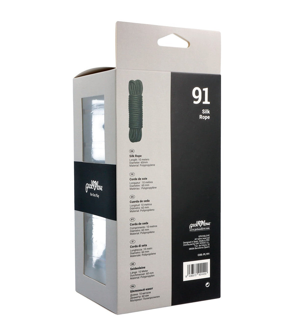 N. 91 CORDA NERA 10 METRI