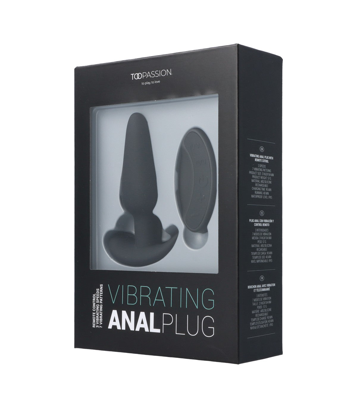 Plug anale vibrante di TOOPASSION