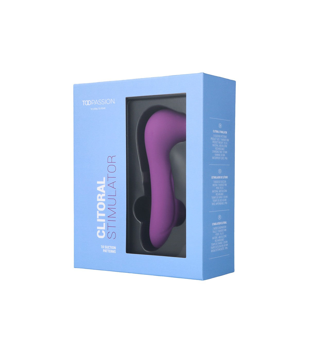 STIMOLATORE CLITORIDEO di TOOPASSION