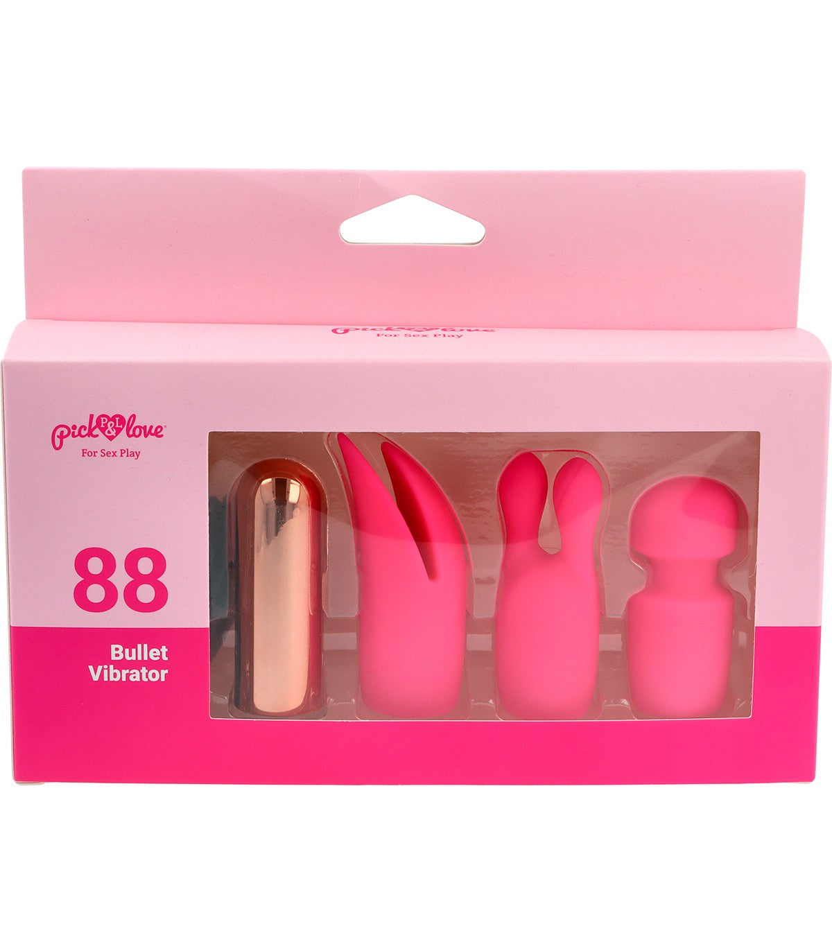 Nº 88 PROIETTILE RICARICABILE CON COPERTURE IN SILICONE ROSA