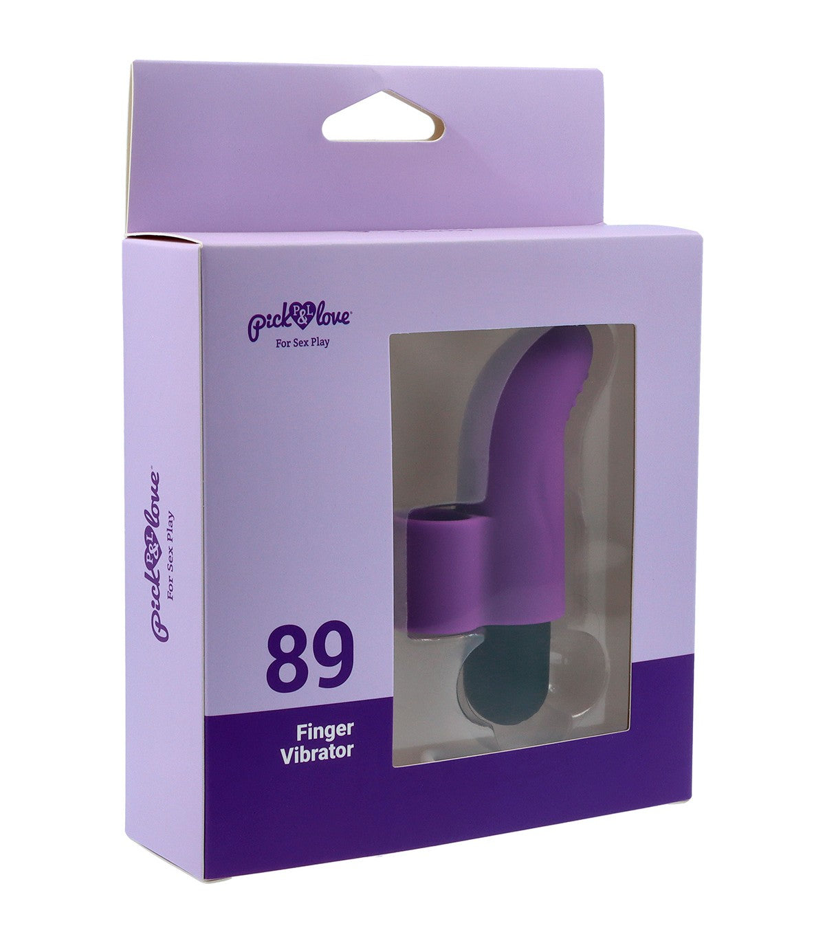 Nº 89 PROIETTILE VIBRANTE RICARICABILE PER IL DITO VIOLA