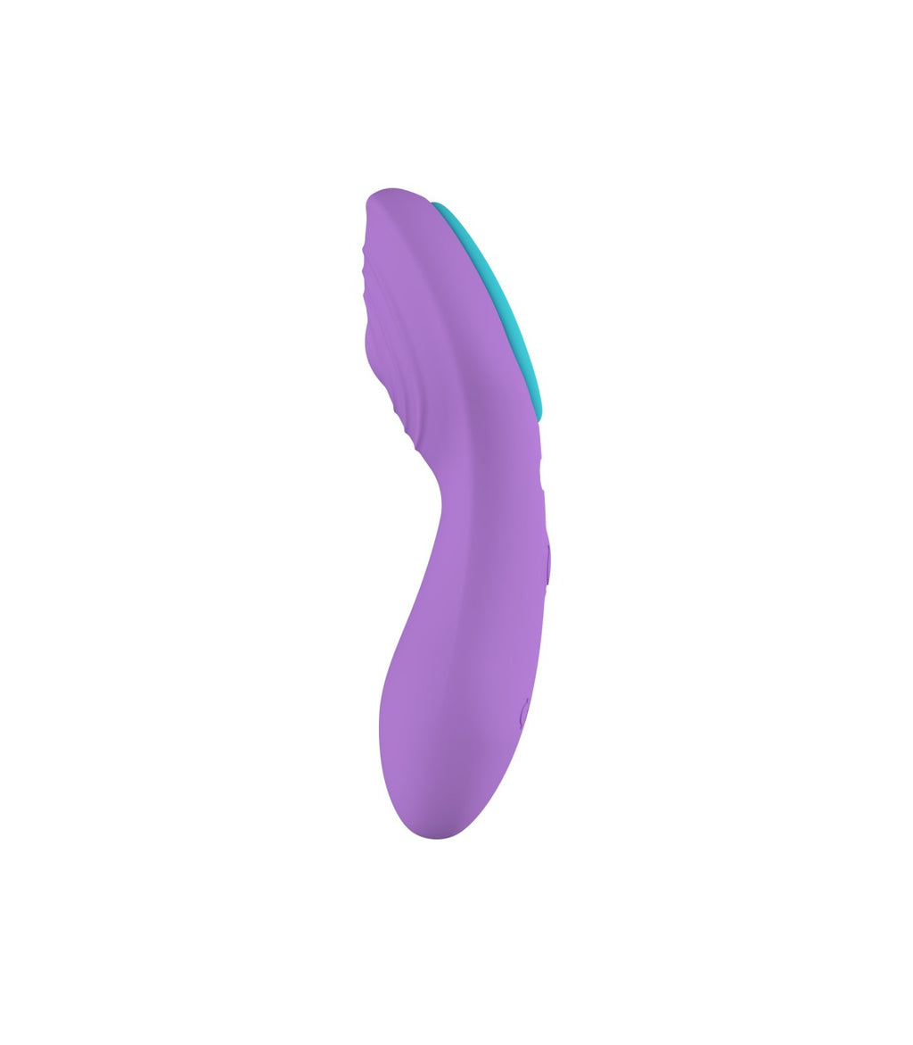 VIBRATORE A MUTANDINA CON CONTROLLO USB LILA