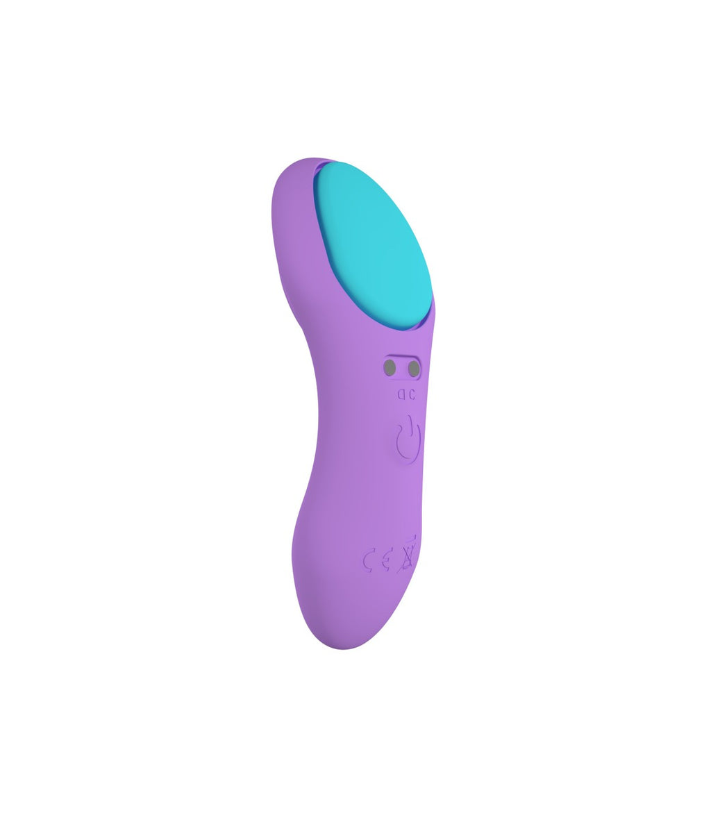 VIBRATORE A MUTANDINA CON CONTROLLO USB LILA