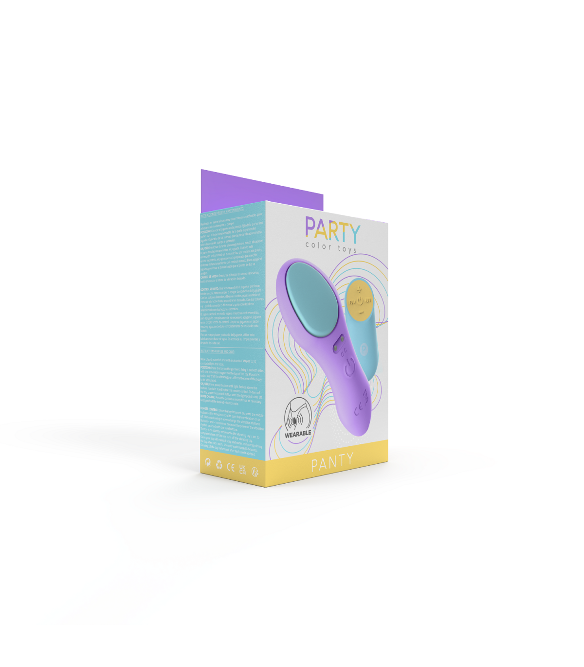 VIBRATORE A MUTANDINA CON CONTROLLO USB LILA