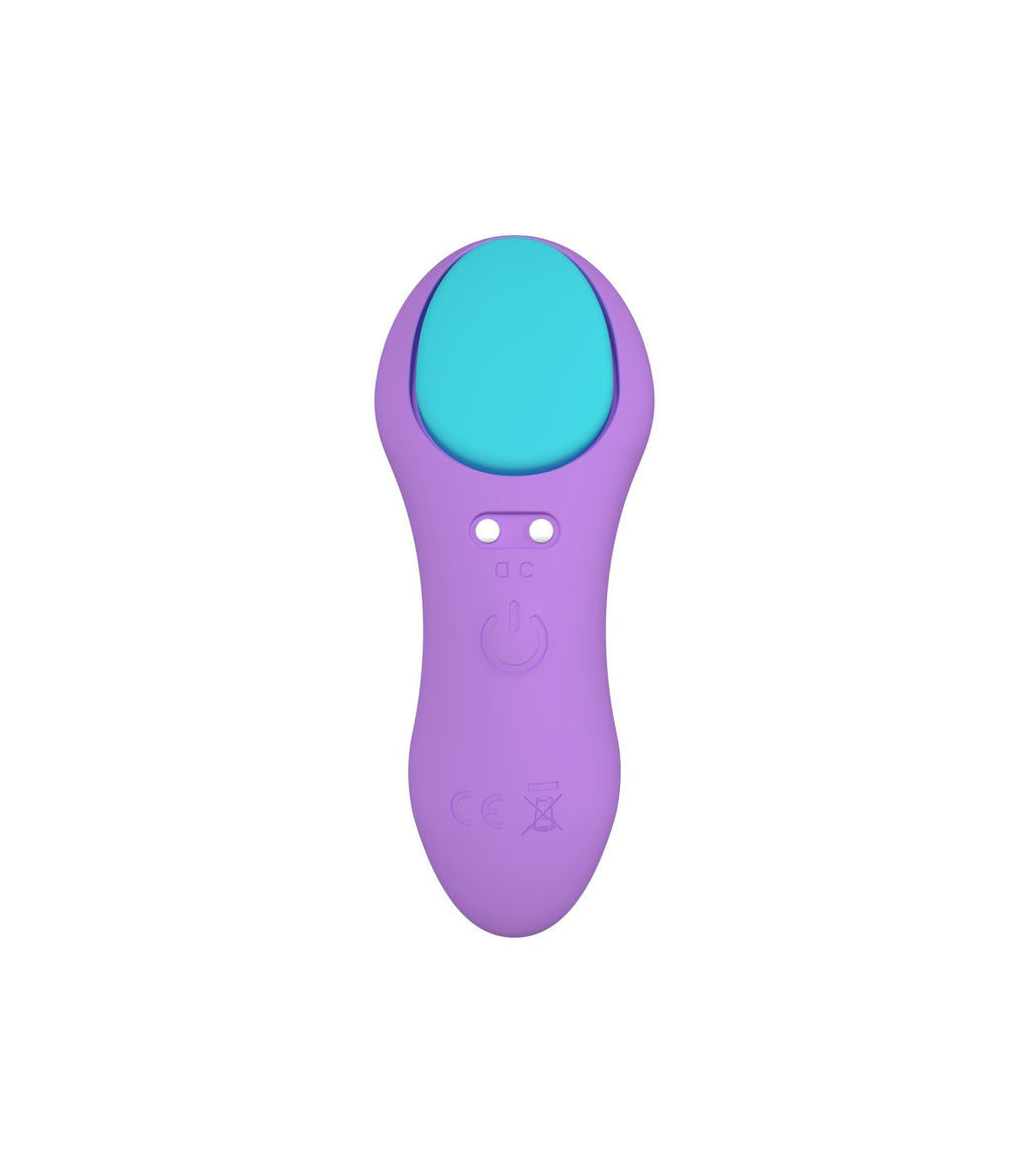 VIBRATORE A MUTANDINA CON CONTROLLO USB LILA