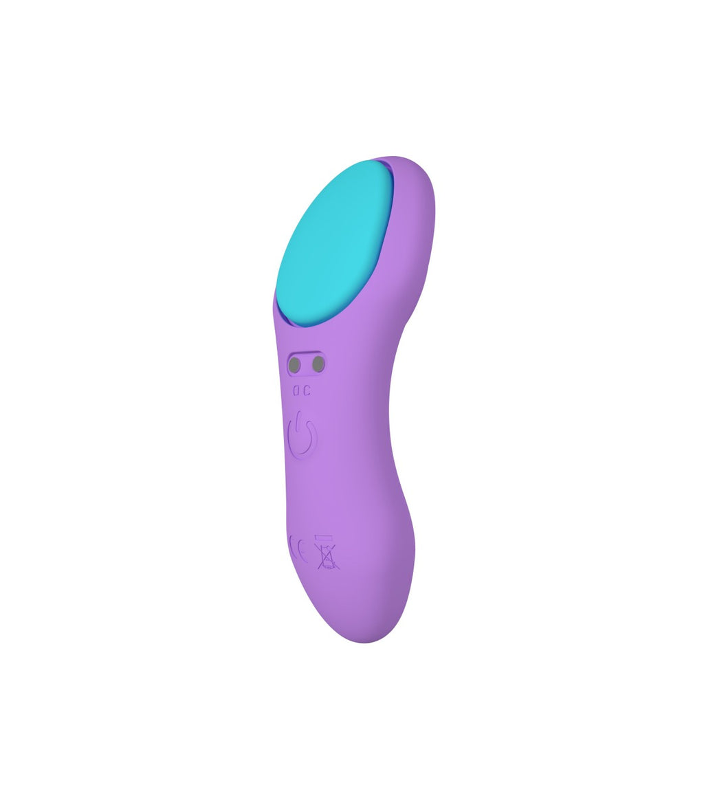 VIBRATORE A MUTANDINA CON CONTROLLO USB LILA