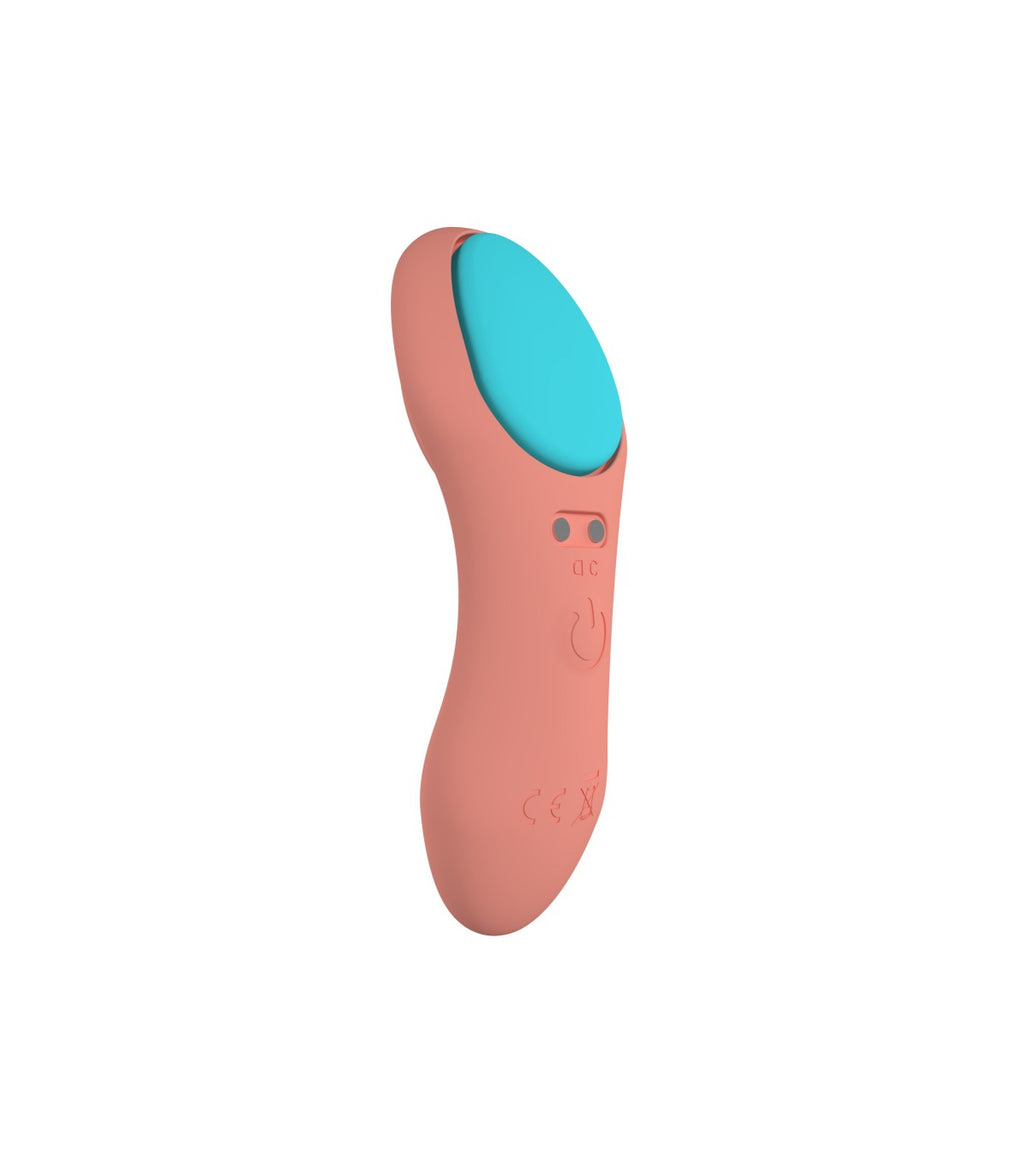 VIBRATORE A MUTANDINA CON CONTROLLO USB CORALLO