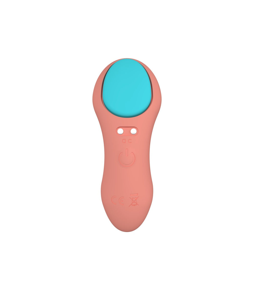 VIBRATORE A MUTANDINA CON CONTROLLO USB CORALLO