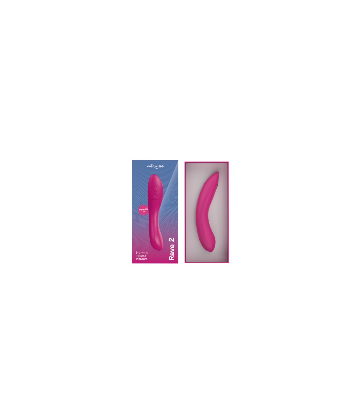 WE-VIBE RAVE 2 FUCSIA