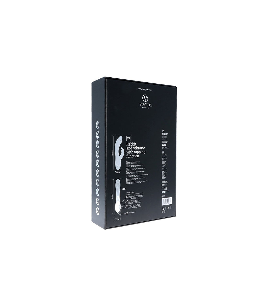 VIBRATORE RICARICABILE V9 VIOLA