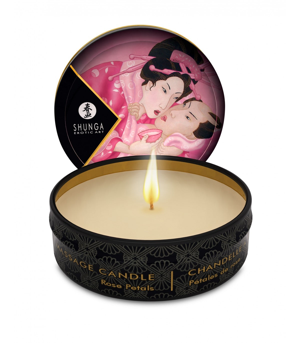CANDELA DA MASSAGGIO ALLA ROSA 30ML