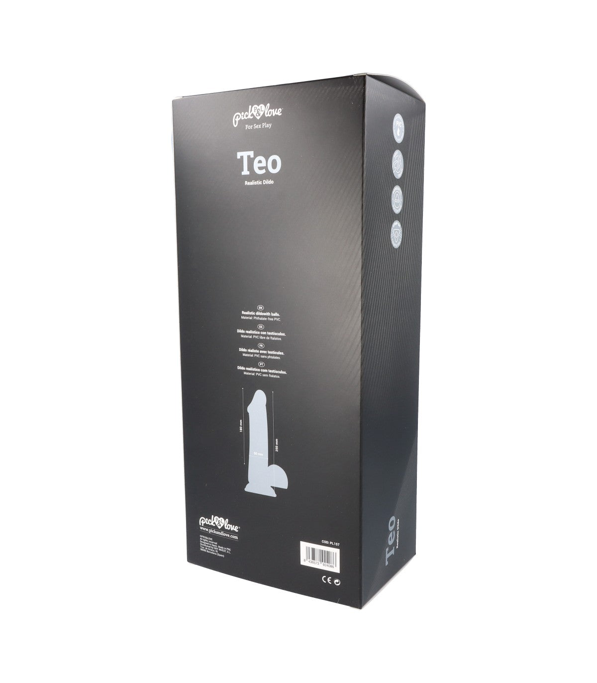 PENE REALISTICO TEO 25 CM