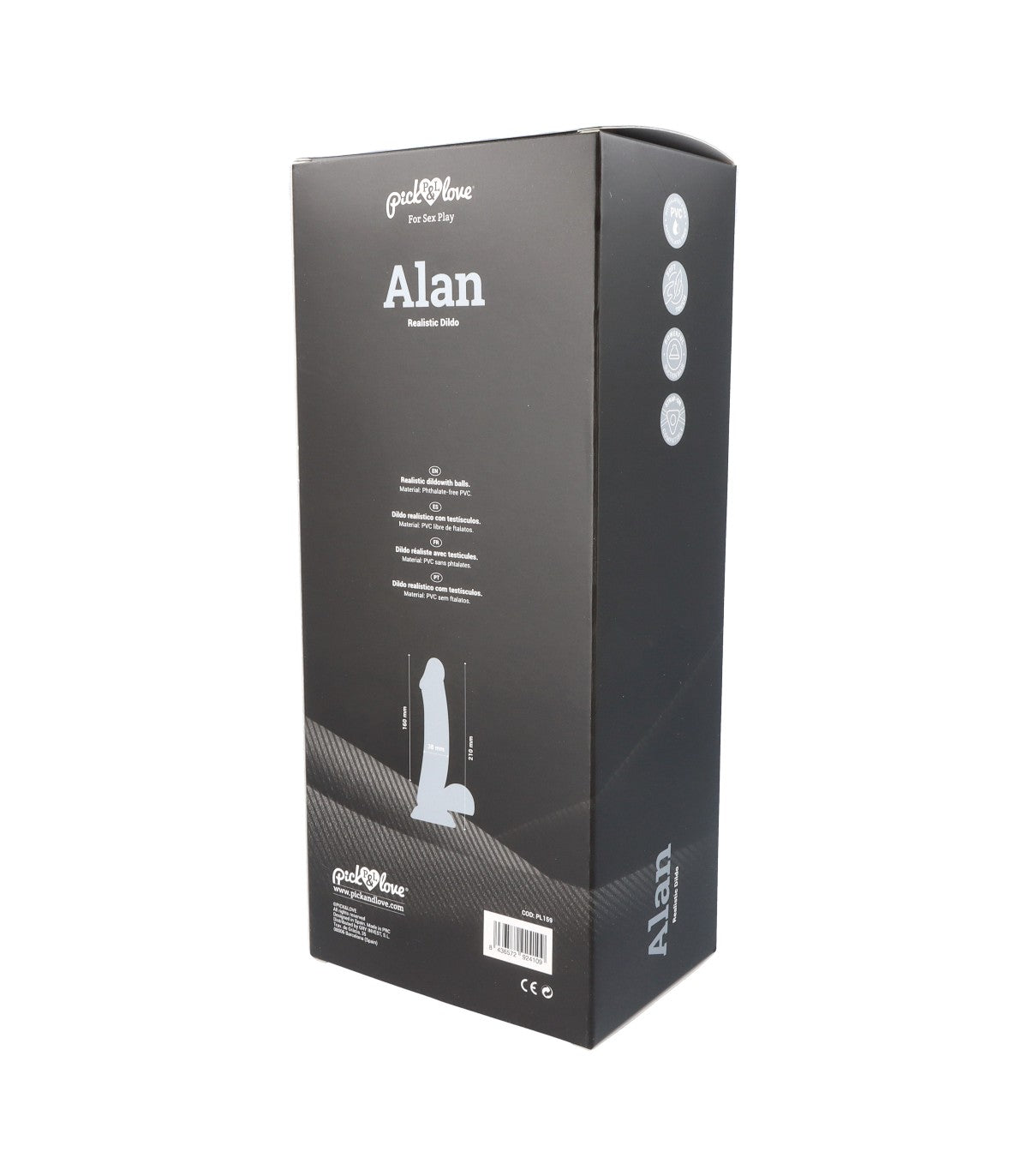 ALAN PENE REALISTICO 21 CM