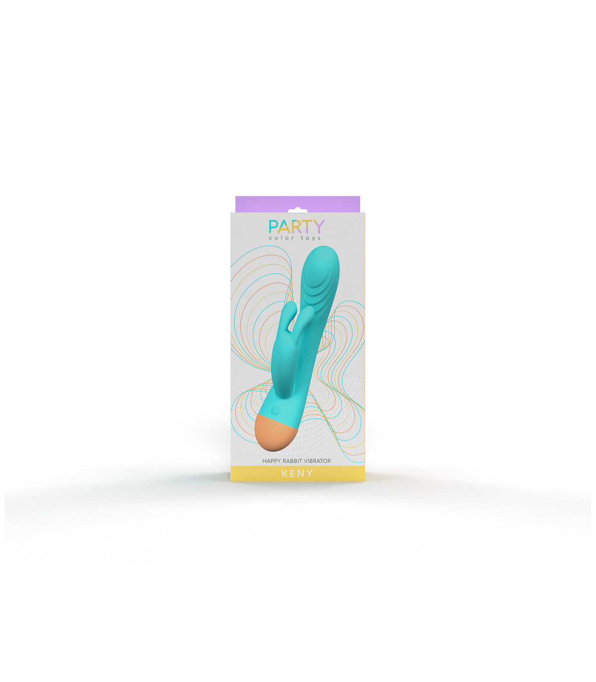 VIBRATORE KENY RICARICABILE BLU