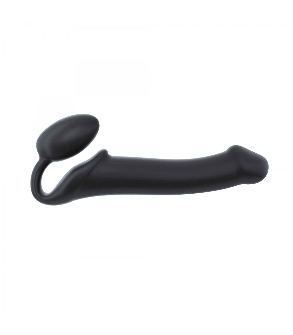 IMBRACATURA DILDO STRAP-ON FLESSIBILE MORBIDO SILICONE NERO L