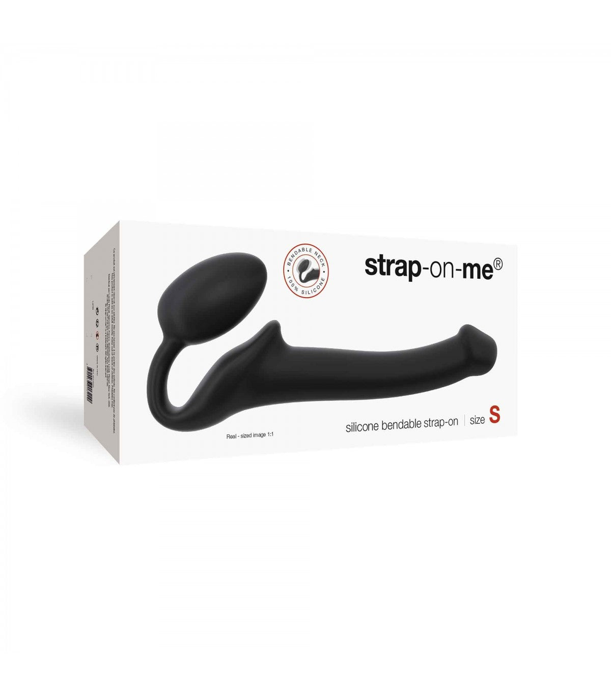 IMBRACATURA DILDO STRAP-ON FLESSIBILE MORBIDO SILICONE VIOLA M