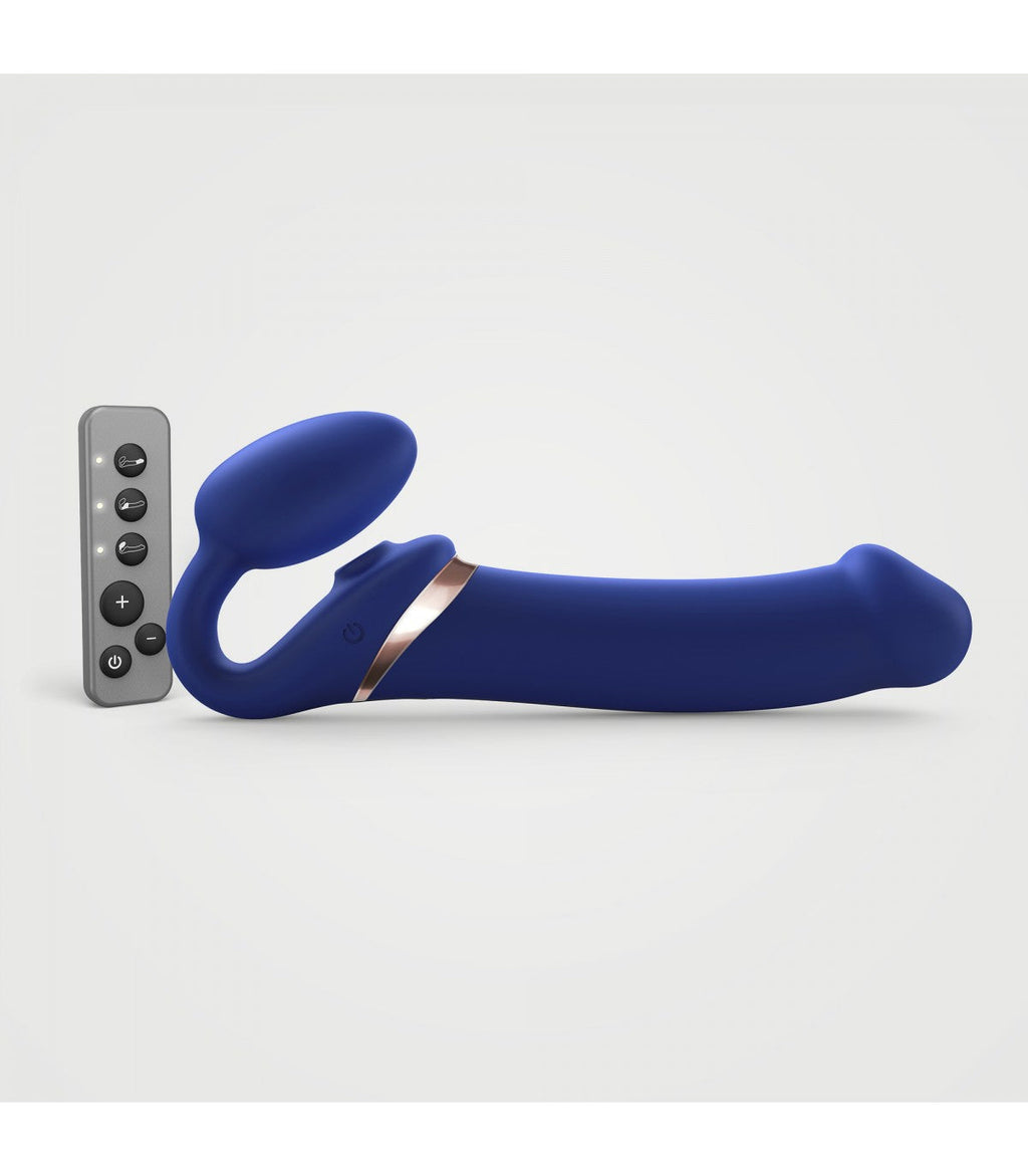 IMBRACATURA REGOLABILE MULTI ORGASMO XL BLU
