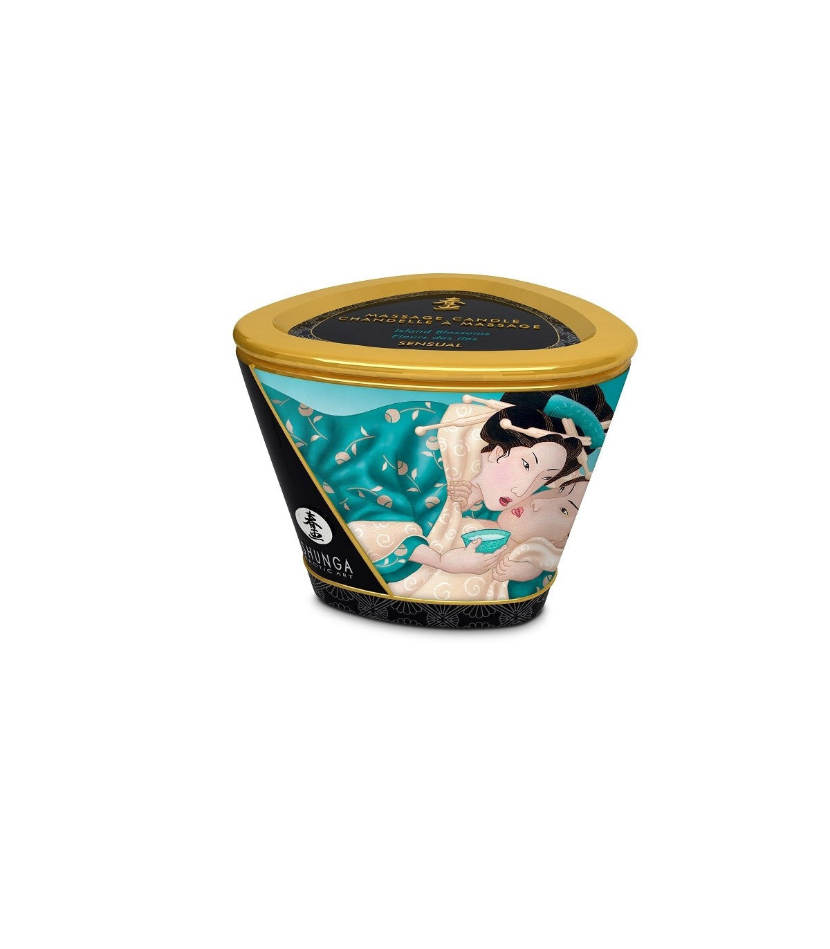 CANDELA DA MASSAGGIO AI FIORI DELL'ISOLA 170ML