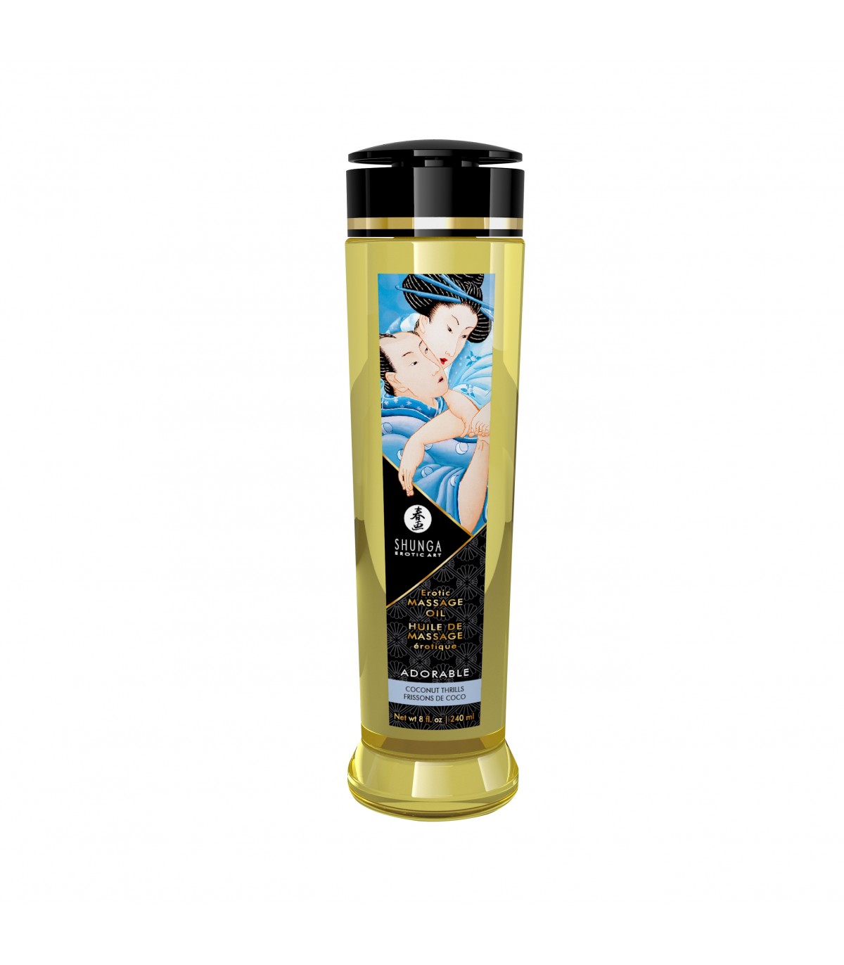 Olio da massaggio al cocco adorabile 240 ml