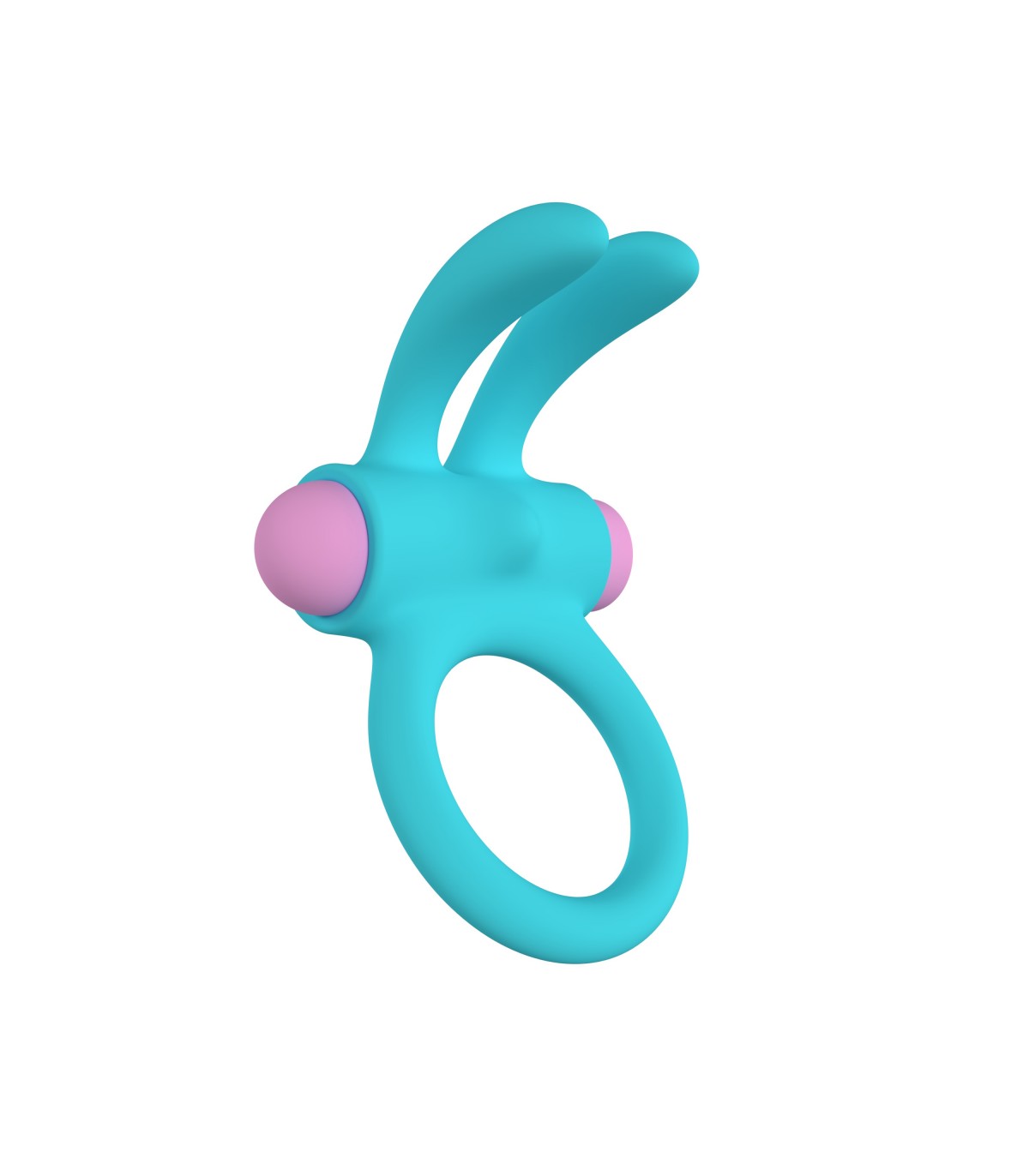 ANELLO VIBRANTE RINY CON CONTROLLER USB IN SILICONE BLU
