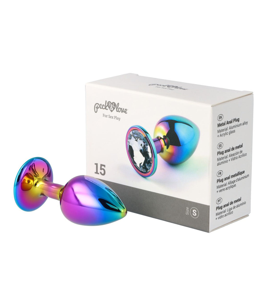 Nº 15 PLUG ANALE IN METALLO TAGLIA S