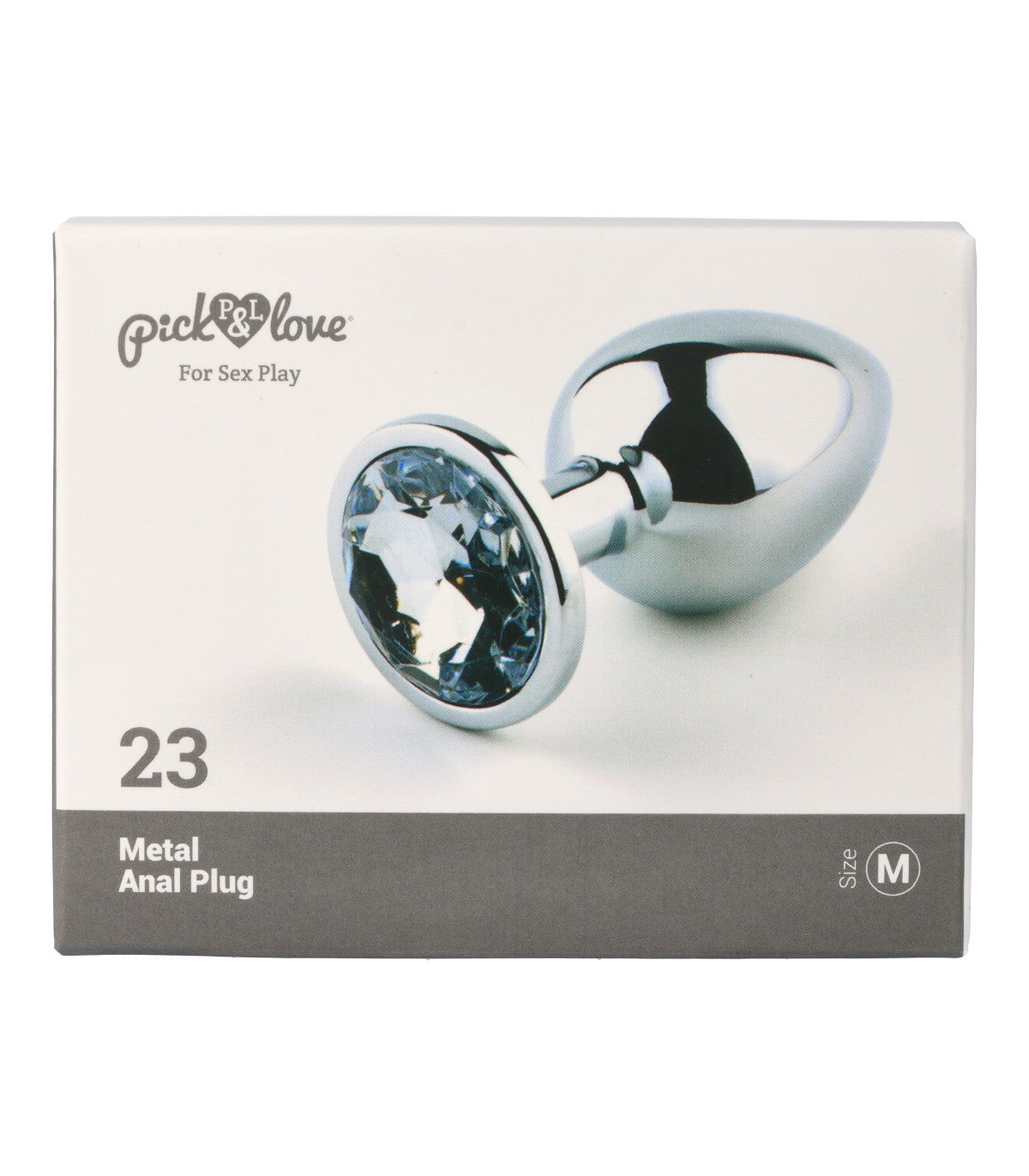 N. 23 PLUG ANALE IN METALLO TAGLIA M