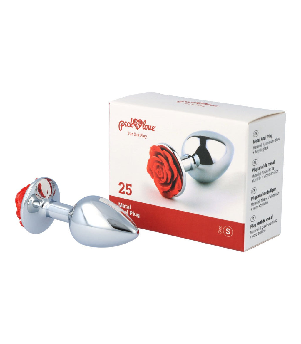 N. 25 PLUG ANALE IN METALLO TAGLIA S