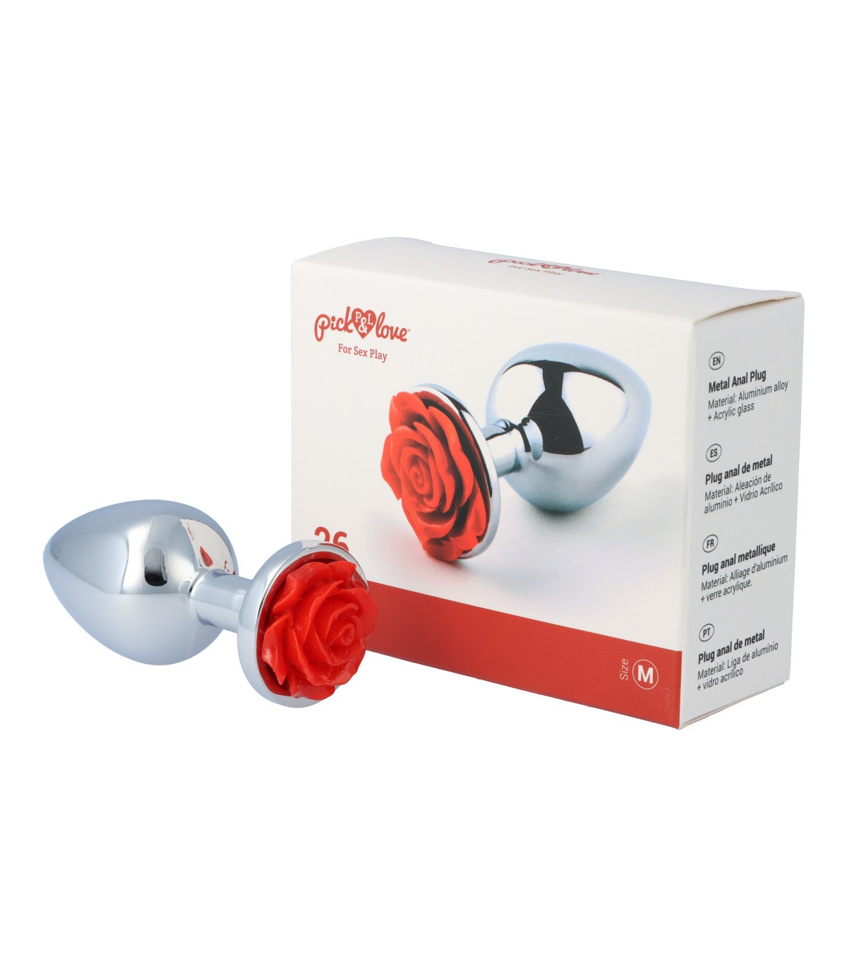 N. 26 PLUG ANALE IN METALLO TAGLIA M