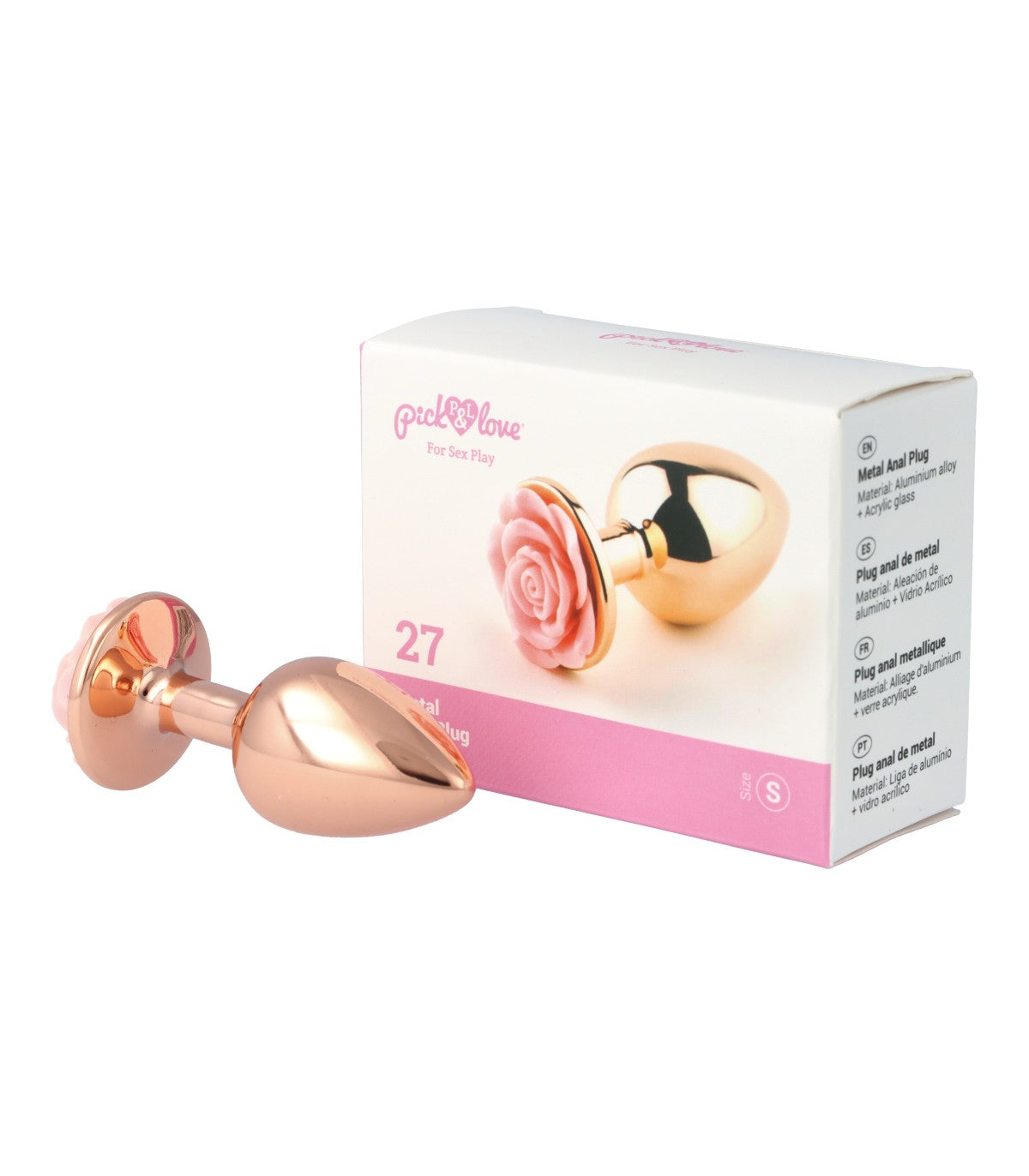 N. 27 PLUG ANALE IN METALLO TAGLIA S