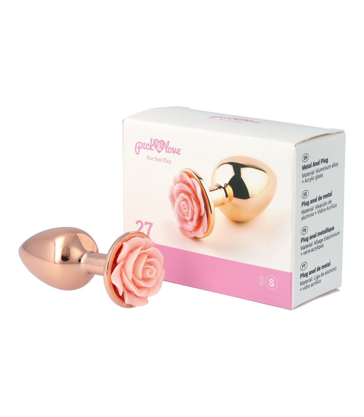 N. 27 PLUG ANALE IN METALLO TAGLIA S