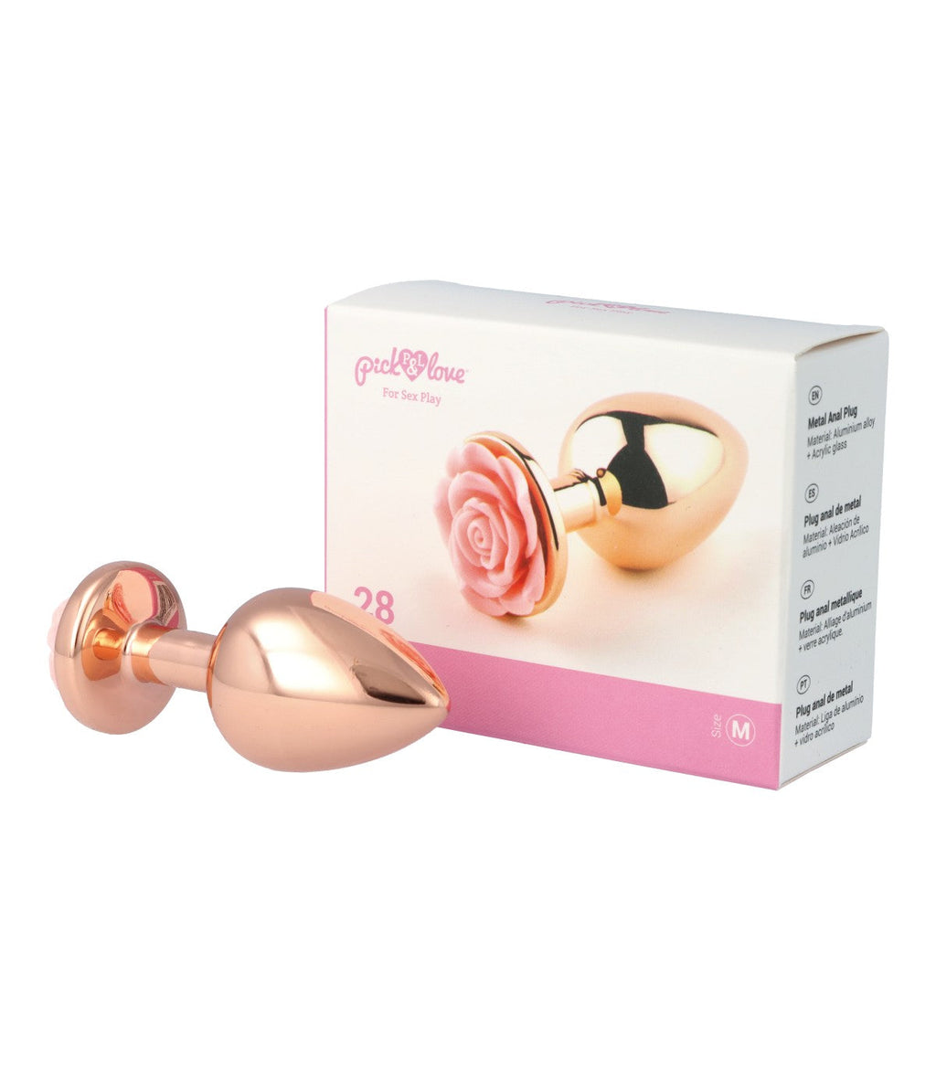 N. 28 PLUG ANALE IN METALLO TAGLIA M