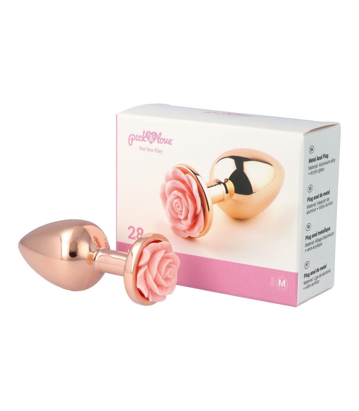 N. 28 PLUG ANALE IN METALLO TAGLIA M