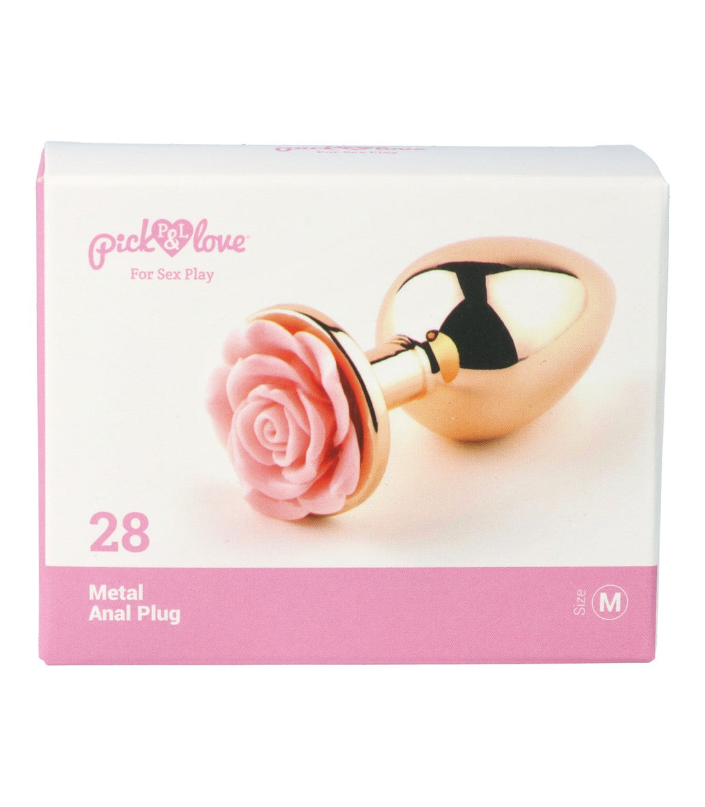 N. 28 PLUG ANALE IN METALLO TAGLIA M