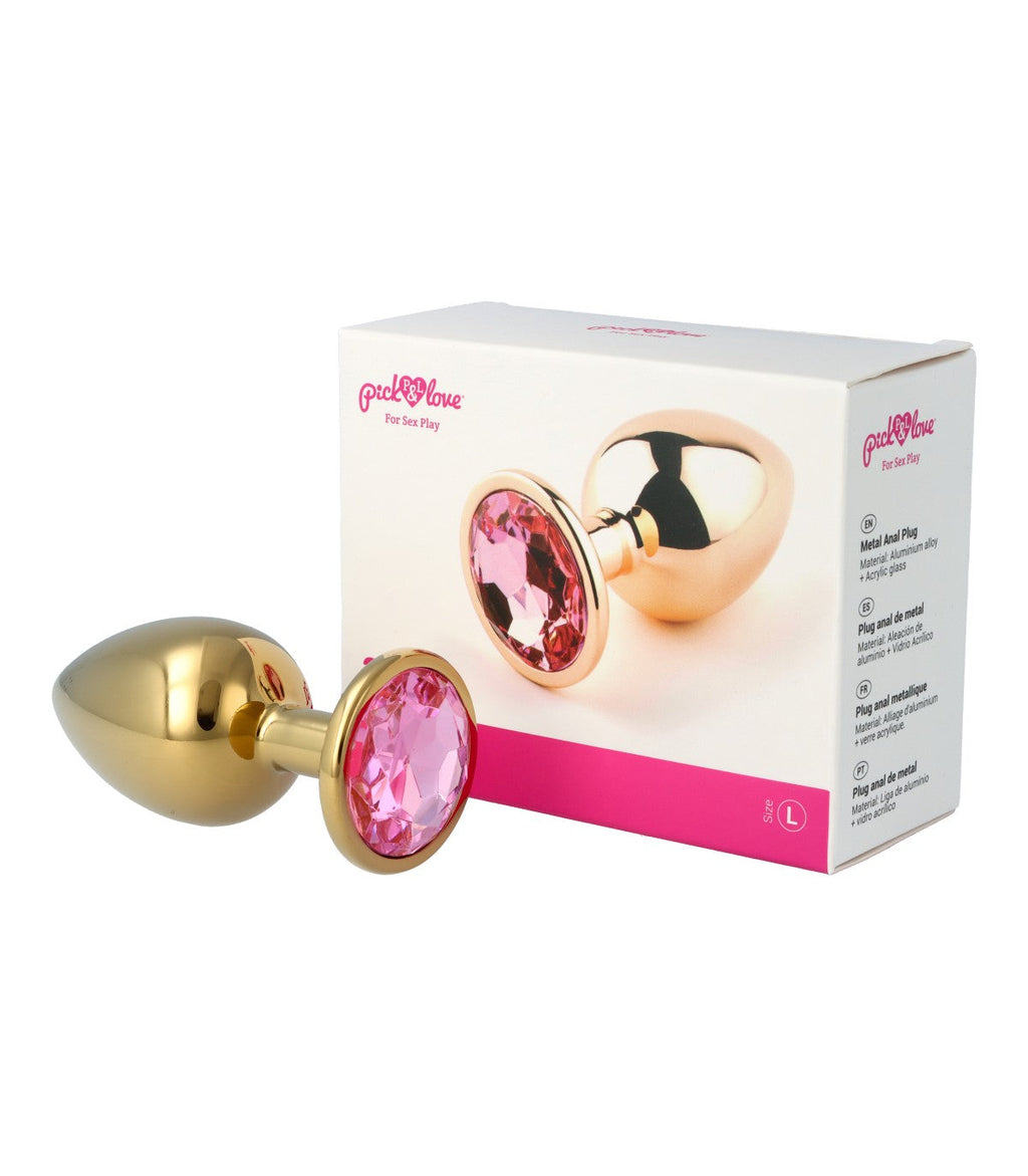 Nº 31 PLUG ANALE IN METALLO TAGLIA L