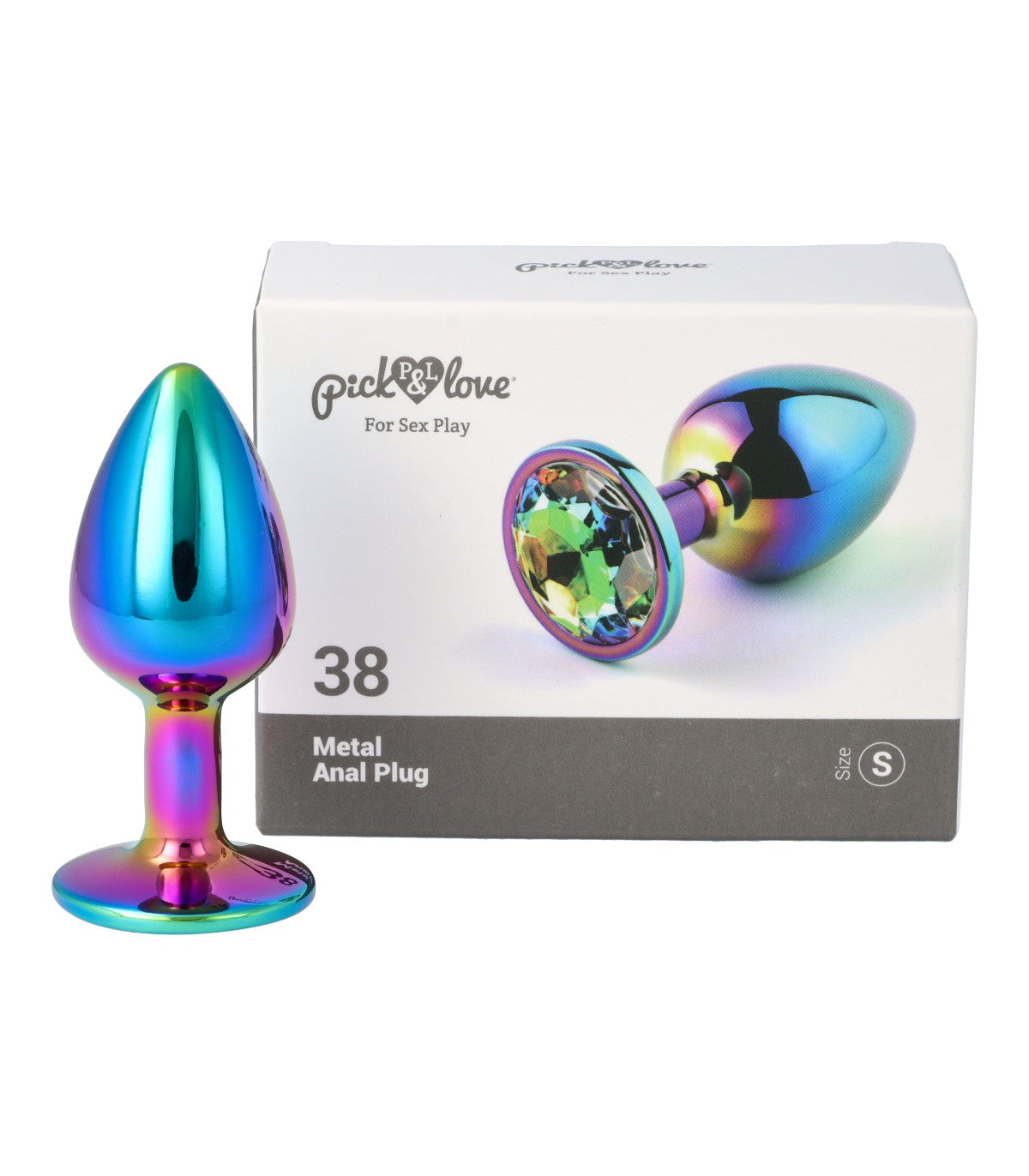 Nº 38 PLUG ANALE IN METALLO TAGLIA S
