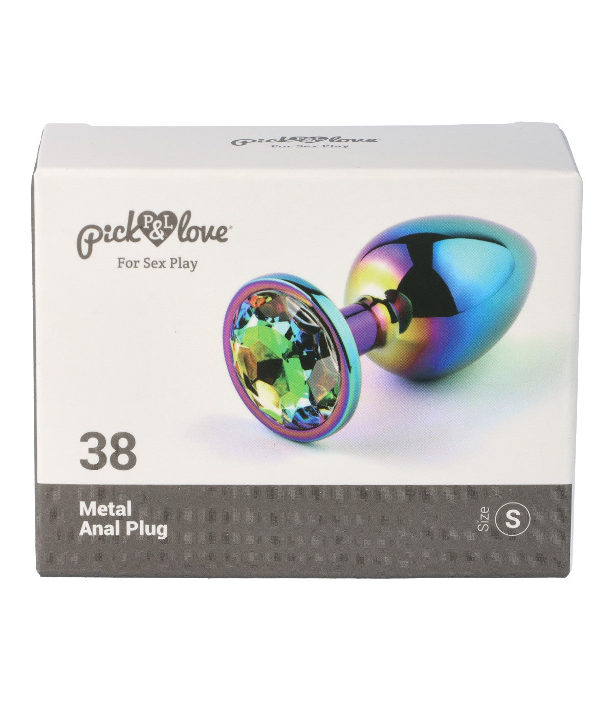 Nº 38 PLUG ANALE IN METALLO TAGLIA S