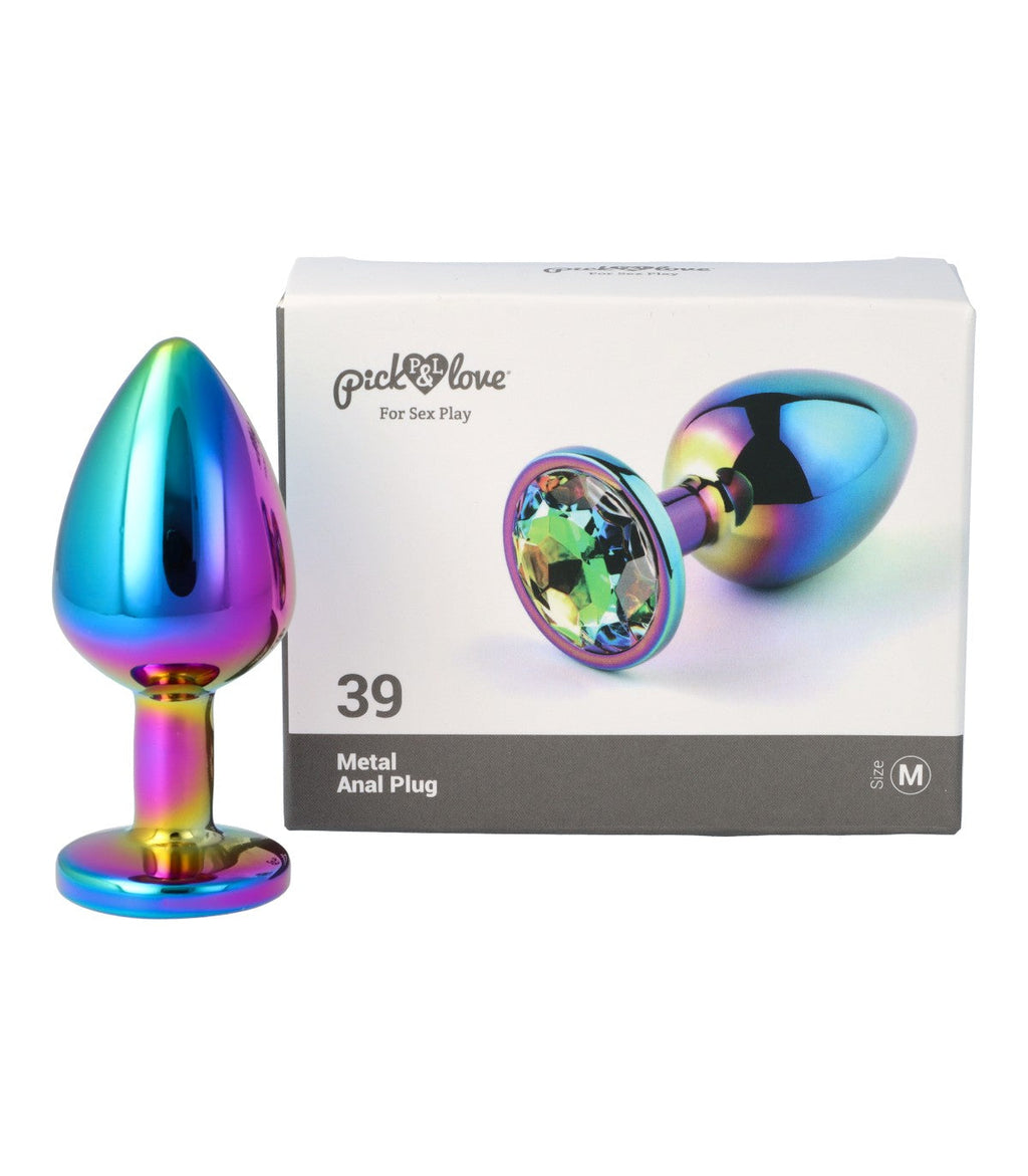 Nº 39 PLUG ANALE IN METALLO TAGLIA M