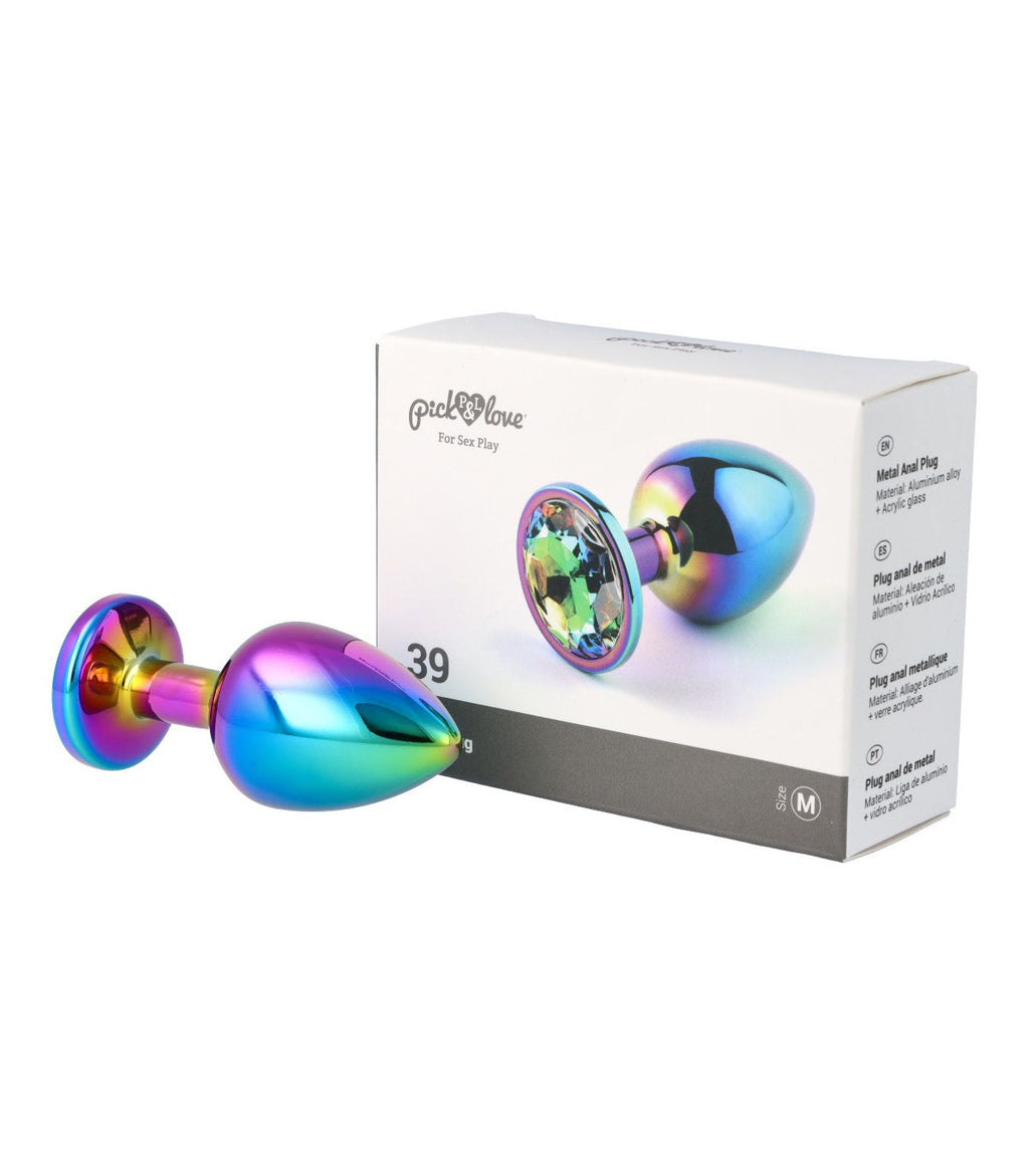 Nº 39 PLUG ANALE IN METALLO TAGLIA M